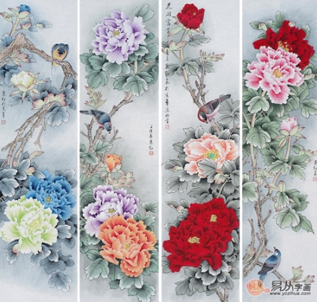 著名女画家萧红独家授权【易从网】展售其作品