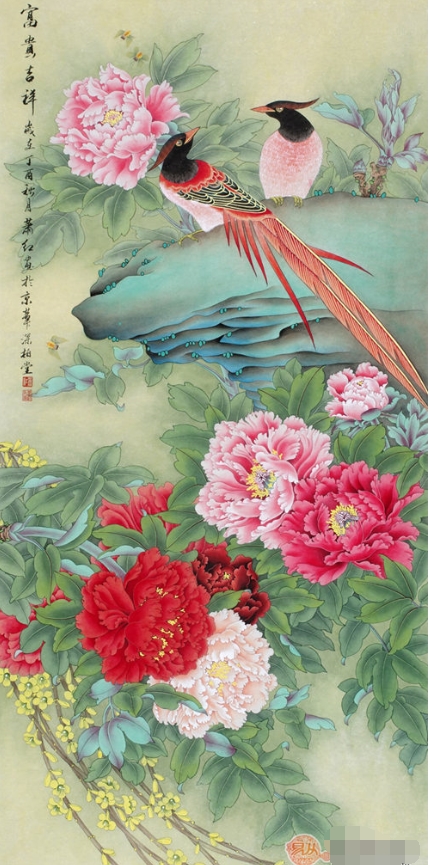 著名女画家萧红独家授权【易从网】展售其作品