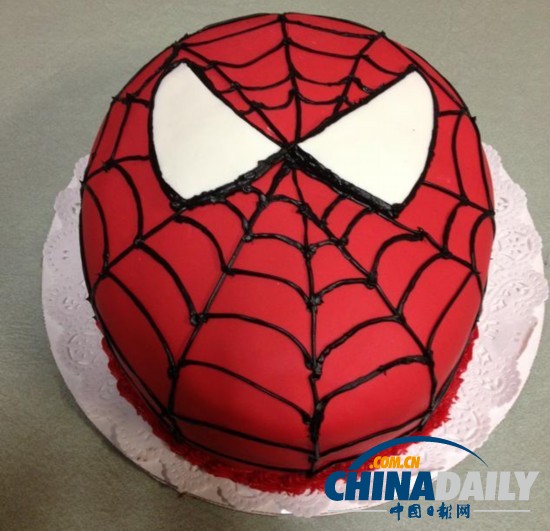 意烘培店百变精美蛋糕：LV、蜘蛛侠总有一款适合你