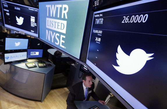 推特股价IPO当天大涨73%