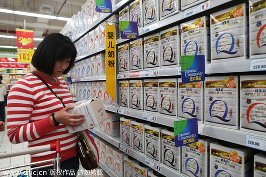 中国对“洋奶粉”进口实施新规