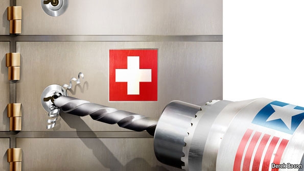 瑞士银行业缴械 告别“避税天堂”