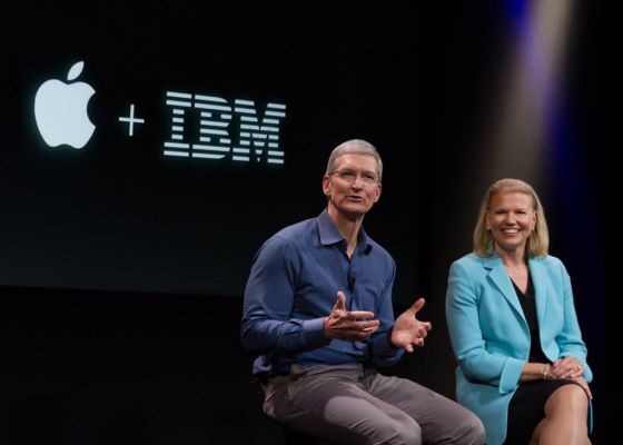 苹果与IBM携手进军企业移动市场