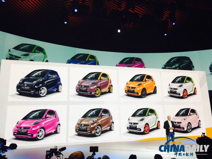 德国正式发布smart两新车型 明年进入中国市场