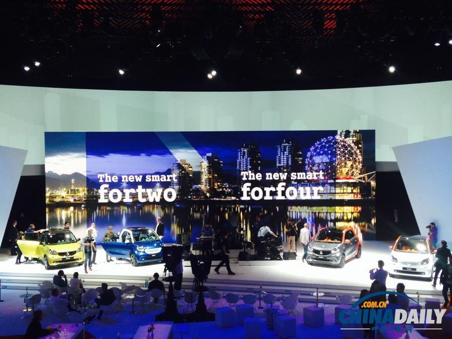 德国正式发布smart两新车型 明年进入中国市场