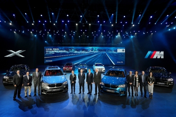 BMW X家族全系亮相品牌之夜<BR>全新BMW X5 M、X6 M中国上市