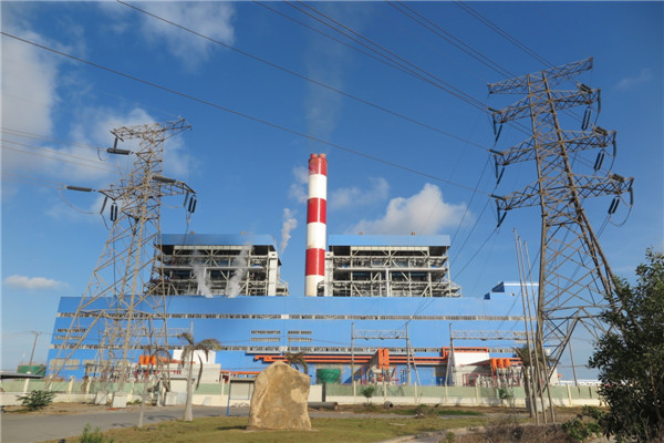 中国东方电气集团越南沿海一期火力发电厂工程二号机组顺利并网发电