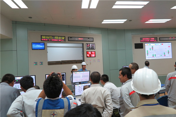 中国东方电气集团越南沿海一期火力发电厂工程二号机组顺利并网发电