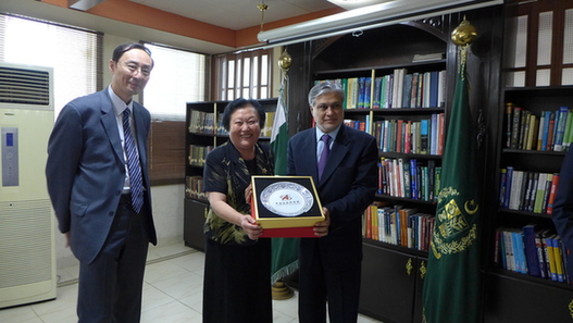 中国社会科学院蓝迪国际智库项目代表团访问巴基斯坦