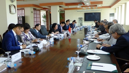 中国社会科学院蓝迪国际智库项目代表团访问巴基斯坦