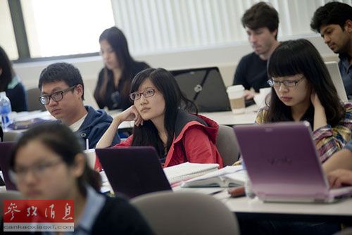 英媒：27万中国学生在美留学