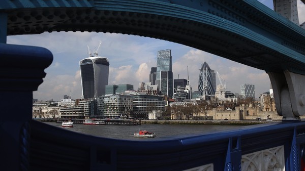 伦敦取代纽约成为世界头号金融中心