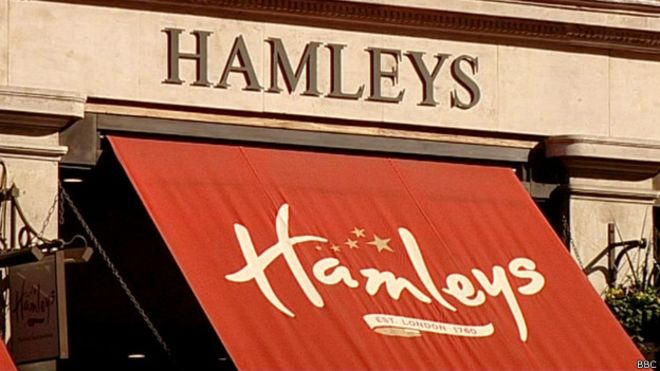 中国三胞集团将收购英国著名玩具店哈姆雷斯Hamleys