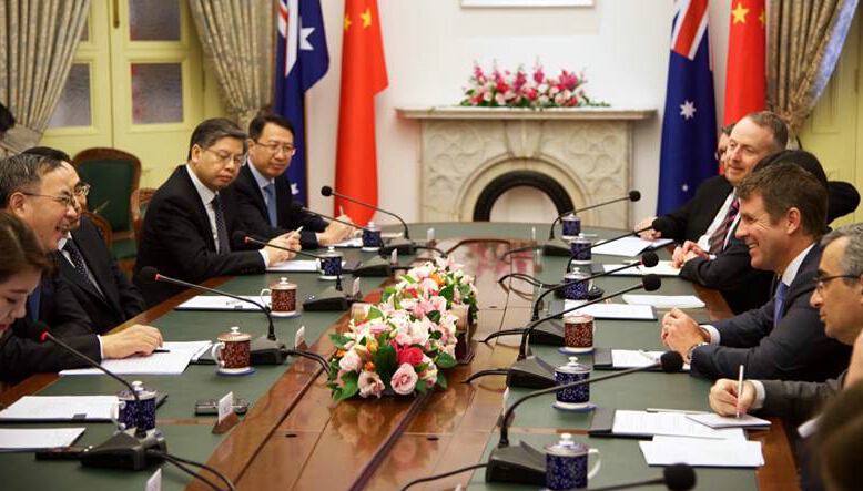新南威尔士州长抵华 与广东省领导举行友好会谈