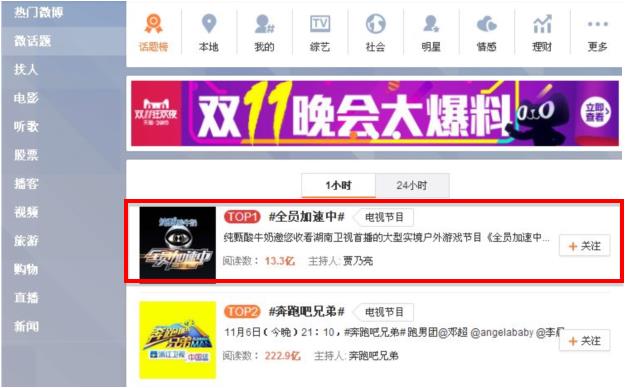 “全员”效应席卷Q4综艺季 “黑马之姿”乐视功不可没