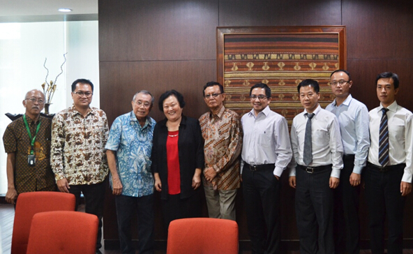 蓝迪国际智库项目代表团访问印度尼西亚