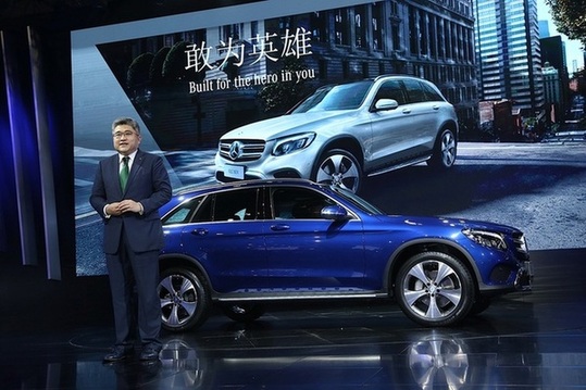 全新GLC SUV敢为英雄耀世而出<BR>梅赛德斯-奔驰盛装亮相2015广州车展
