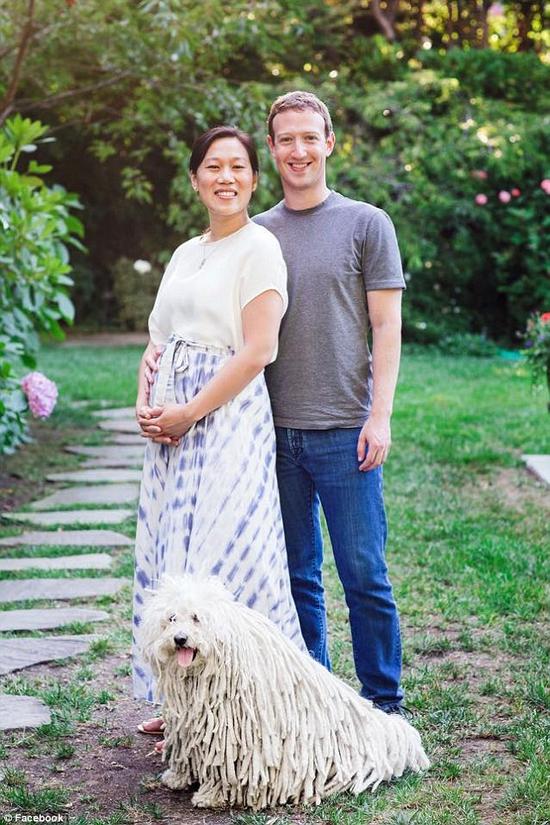 脸书创始人扎克伯格生女 承诺捐99%股份做慈善