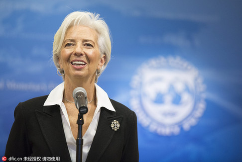 拉加德连任IMF总裁 将开始五年新任期