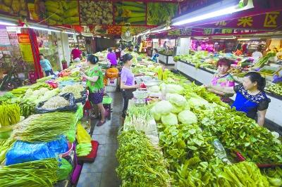 武汉150个超市可买1元菜 蔬菜