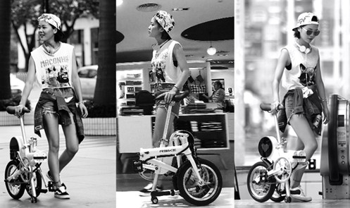 随行所欲，骑达发布直立推行、自带表情、自带座椅的便携助力自行车