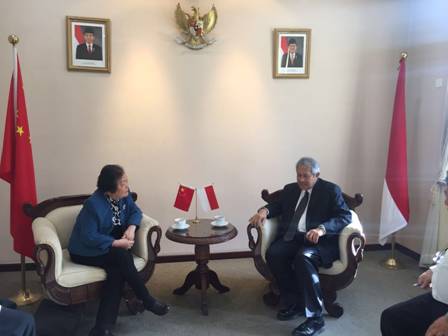 蓝迪国际智库会晤印尼驻华大使推进务实合作