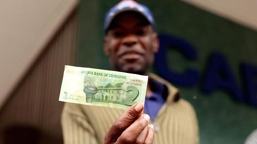 津巴布韦发行新债券货币以缓解现金短缺