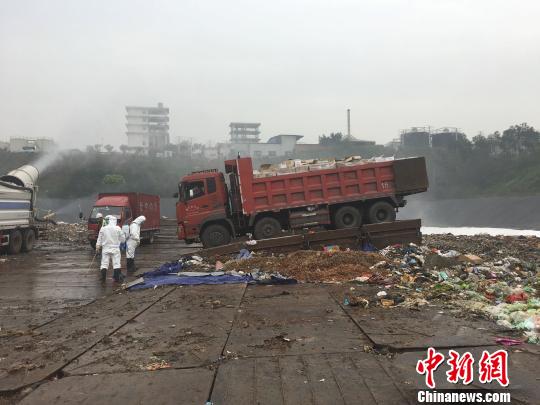 重庆集中销毁约30吨跨境电子商务产品 货值300余万元