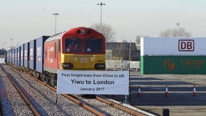 “一带一路”为轨：中英货运铁路成英国全球贸易新渠道