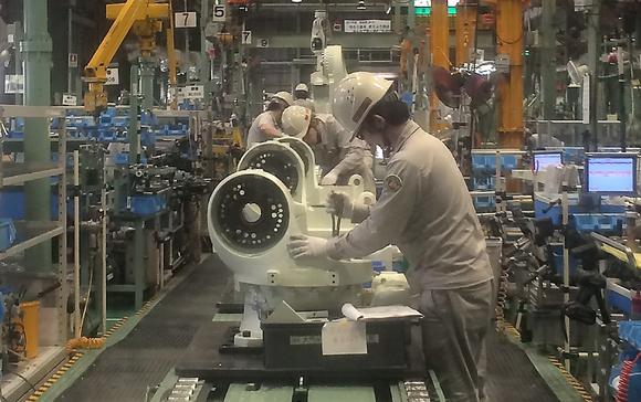 中国机器人需求振兴日本工业机械行业