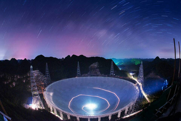 探访“中国天眼”——世界上口径最大的单天线射电望远镜