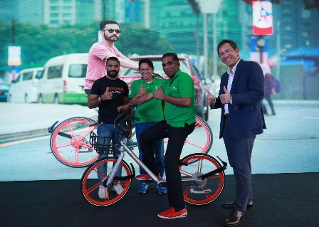 摩拜单车进入马来西亚赛城 年底进入全球200城