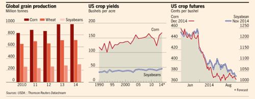 玉米丰收 全球库存或创27年最高