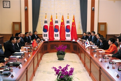 中韩年底或完成自贸区谈判