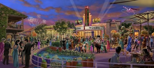上海迪士尼乐园概念设计图曝光