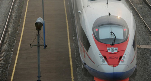俄公司与中国就生产高铁进行磋商