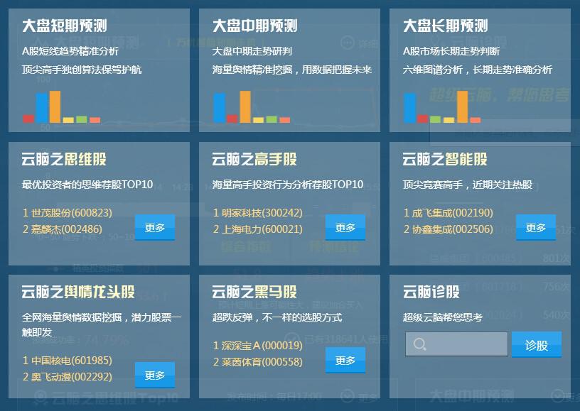 超级云脑开启大数据炒股的新篇章
